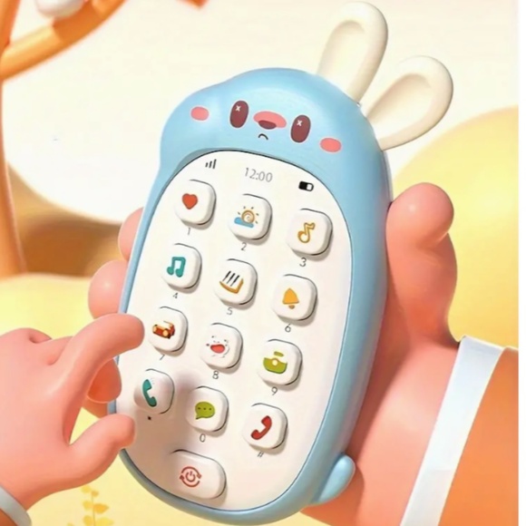 for Babies & Toddlers 0-3 Years Toy Phone  - BPA-Free, Music & Sound Functions - Picture 3 of 3